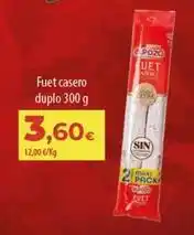 SPAR Lanzarote Fuet casero duplo oferta