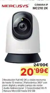 Dynos Informática Mercusys - camaira i mc210 2k oferta
