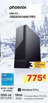 Dynos Informática Phoenix - mini pc oberon mini pro oferta