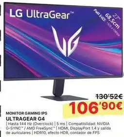 Dynos Informática Lg - monitor gaming ips ultragear oferta