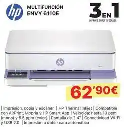 Dynos Informática Hp - multifuncion envy 6110e oferta