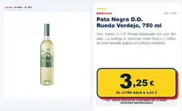Sangüi Rueda - pata negra d.o. rueda verdejo oferta