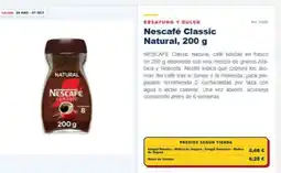 Sangüi Nescafé - classic natural oferta