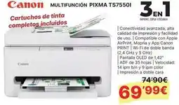 Dynos Informática Canon - multifuncion pxma ts7550i oferta