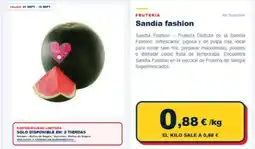 Sangüi Frutalis - sandía fashion oferta