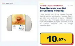 Sangüi Dove - neceser con set de cuidado personal oferta