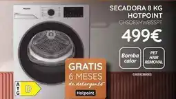 Tien 21 Hotpoint - secadora 8 kg oferta