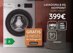 Tien 21 Hotpoint - lavadora 8 kg oferta