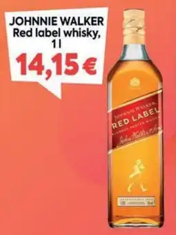 GM Cash & Carry johnnie walker red label whisky oferta
