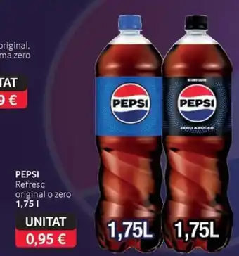 Pepsi Refresc original o zero