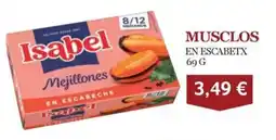 GM Cash & Carry Isabel mejillones en escabeche oferta