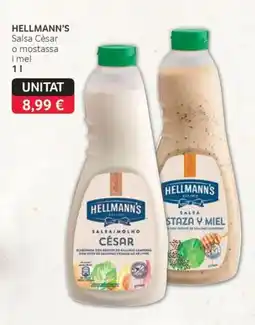 GM Cash & Carry Hellmann's salsa césar o mostassa i mel oferta