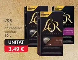 GM Cash & Carry L'OR Café en capsules varietat oferta