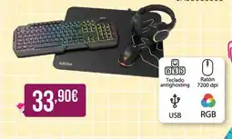 MR Micro Krom teclado antighosting ratón 7200 dpi oferta