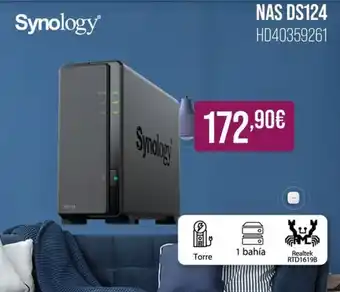 MR Micro Synology NAS DS124 oferta