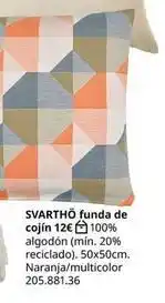 IKEA Svarthôtel funda de cojín oferta