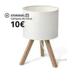 IKEA Storsegkel lámpara de mesa oferta