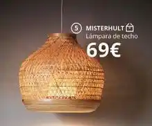 IKEA Misterhut lampara de techo oferta