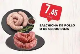 SPAR Gran Canaria Salchicha de pollo o de cerdo roja oferta