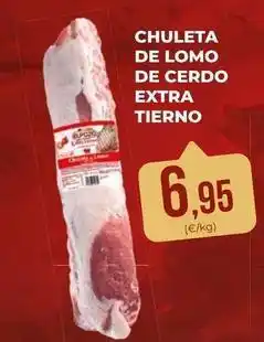 SPAR Gran Canaria Chuleta de lomo de cerdo extra tierno oferta