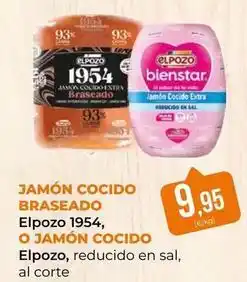 SPAR Gran Canaria Elpozo - jamón cocido braseado o jamon cocido oferta