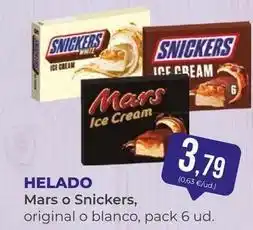 SPAR Gran Canaria Mars - helado oferta