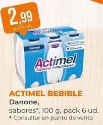 SPAR Gran Canaria Danone - actimel bebible oferta
