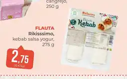 SPAR Gran Canaria Rikissimo flauta kebab salsa yogur oferta