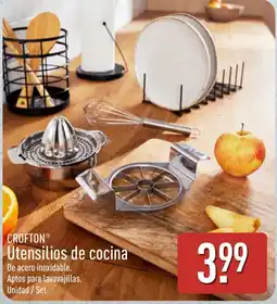ALDI Crofton utensilios de cocina oferta
