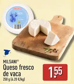 ALDI Milsani queso fresco de vaca oferta
