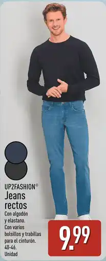 ALDI Up2fashion jeans rectos oferta