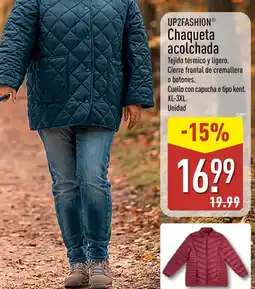 ALDI UP2FASHION chaqueta acolchada oferta