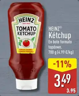 ALDI Heinz ketchup oferta