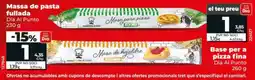 Dia Dia Al Punto masa de pasta fullada oferta