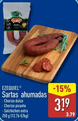 ALDI Ezequiel sartas ahumadas oferta