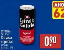 ALDI Estrella Galicia Cerveza especial oferta