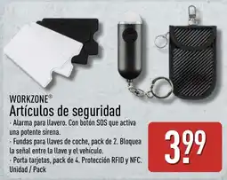 ALDI Workzone articulos de seguridad oferta