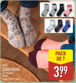 ALDI L&D Calcetines oferta