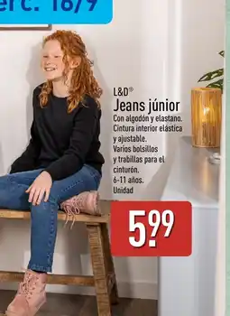ALDI L&D Jeans júnior oferta