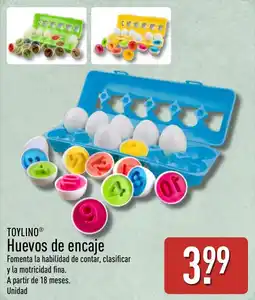 ALDI ToyLino huevos de encaje oferta