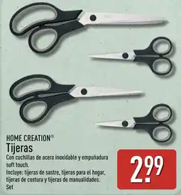 ALDI Home Creation tijeras oferta