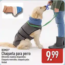 ALDI Romeo chaqueta para perro oferta