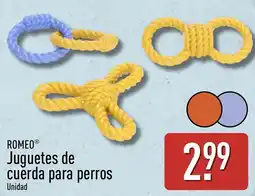 ALDI Romeo juguetes de cuerda para perros oferta