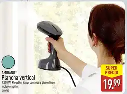 ALDI Ambiano plancha vertical oferta