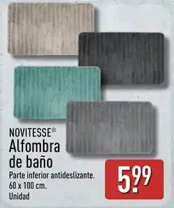 ALDI Novitesse alfombra de baño oferta