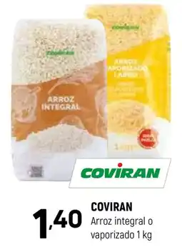 Coviran Coviran arroz integral o vaporizado oferta