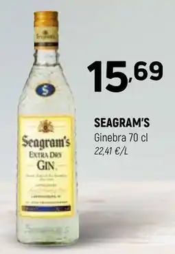 Coviran Seagram's extra dry gin oferta