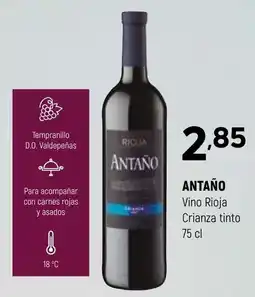 Coviran Antaño Vino Rioja Crianza tinto oferta