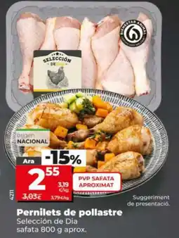 Dia Pernilets de pollastre oferta
