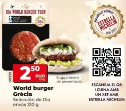 Dia Dia World Burger Tour World burger Grècia oferta